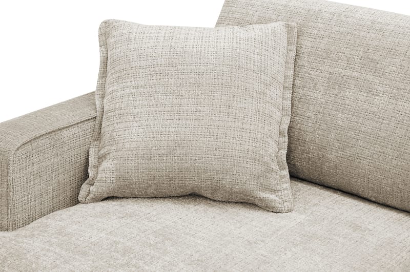 Rossita lyx Extra djup Fåtölj - Beige Chenille - Möbler - Stolar & fåtöljer - Fåtölj