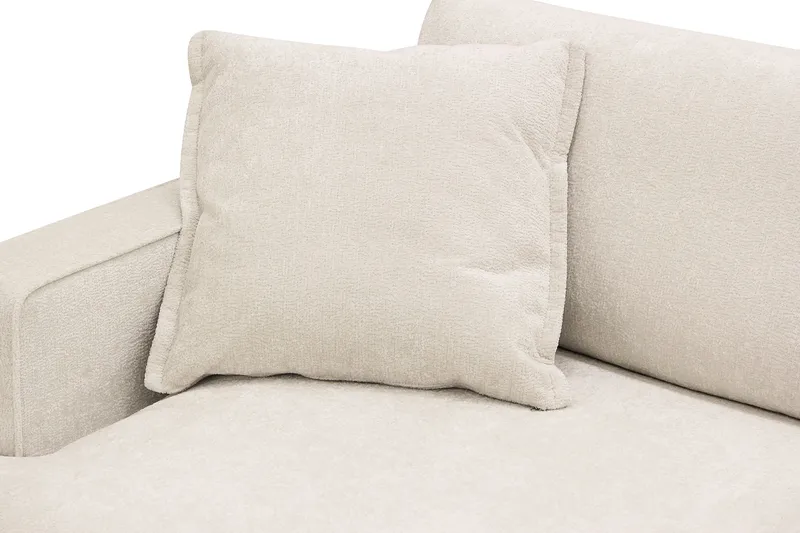 Rossita lyx Extra djup Fåtölj - Beige Chenille - Möbler - Stolar & fåtöljer - Fåtölj