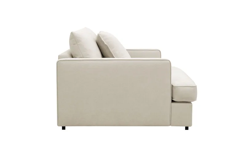 Rossita lyx Extra djup Fåtölj - Beige Tyg - Möbler - Stolar & fåtöljer - Fåtölj