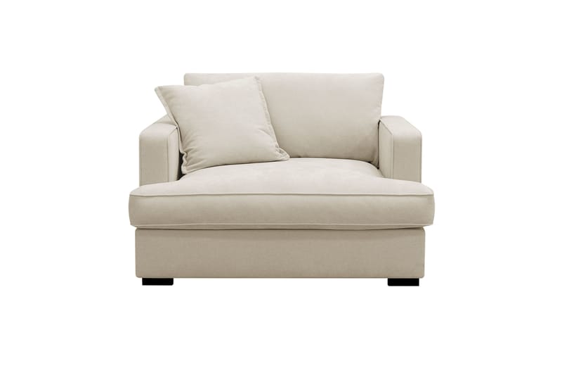 Rossita lyx Extra djup Fåtölj - Beige Tyg - Möbler - Stolar & fåtöljer - Fåtölj
