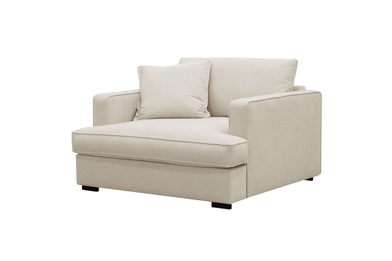 Rossita lyx Extra djup Fåtölj - Beige Tyg - Möbler - Stolar & fåtöljer - Fåtölj