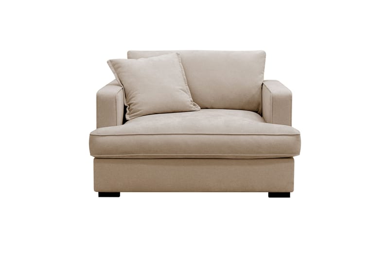 Rossita lyx Extra djup Fåtölj - Beige Tyg - Möbler - Stolar & fåtöljer - Fåtölj