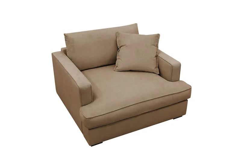 Rossita lyx Extra djup Fåtölj - Brun Manchester - Möbler - Stolar & fåtöljer - Fåtölj