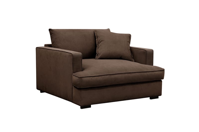 Rossita lyx Extra djup Fåtölj - Brun Manchester - Möbler - Stolar & fåtöljer - Fåtölj