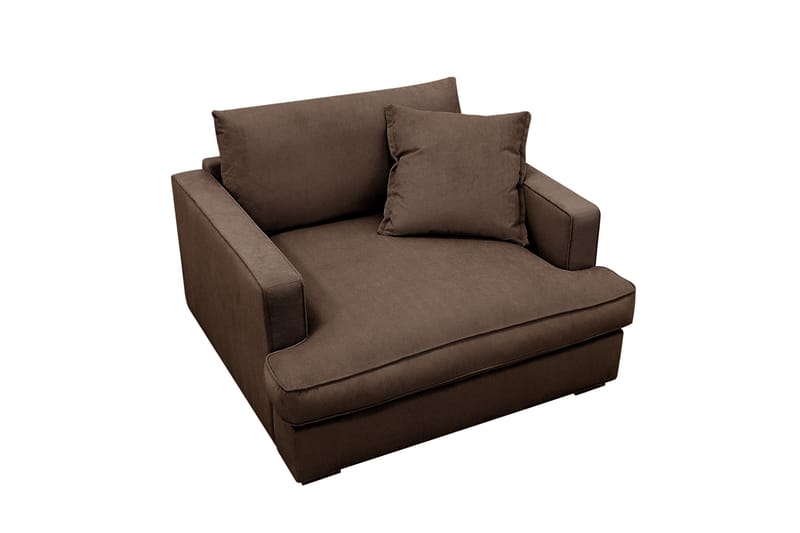 Rossita lyx Extra djup Fåtölj - Brun Manchester - Möbler - Stolar & fåtöljer - Fåtölj