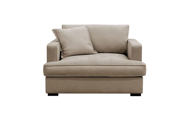 Rossita lyx Extra djup Fåtölj, Brun Tyg