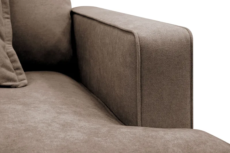 Rossita lyx Extra djup Fåtölj - Brun Tyg - Möbler - Stolar & fåtöljer - Fåtölj