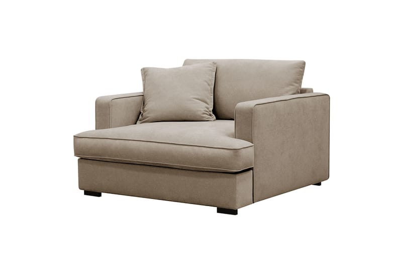 Rossita lyx Extra djup Fåtölj - Brun Tyg - Möbler - Stolar & fåtöljer - Fåtölj