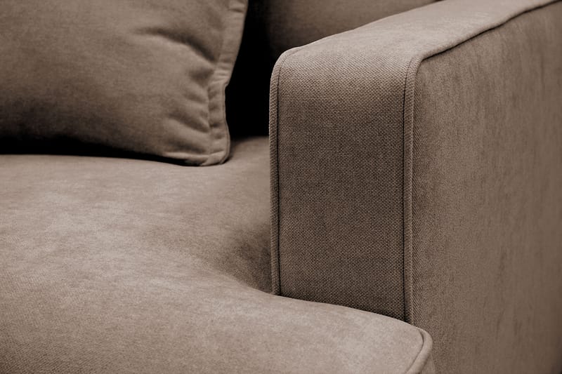 Rossita lyx Extra djup Fåtölj - Brun Tyg - Möbler - Stolar & fåtöljer - Fåtölj