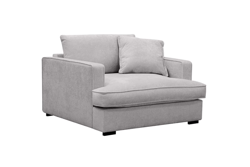 Rossita lyx Extra djup Fåtölj - Grå Chenille - Möbler - Stolar & fåtöljer - Fåtölj