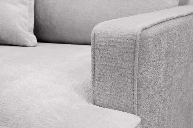 Rossita lyx Extra djup Fåtölj - Grå Chenille - Möbler - Stolar & fåtöljer - Fåtölj