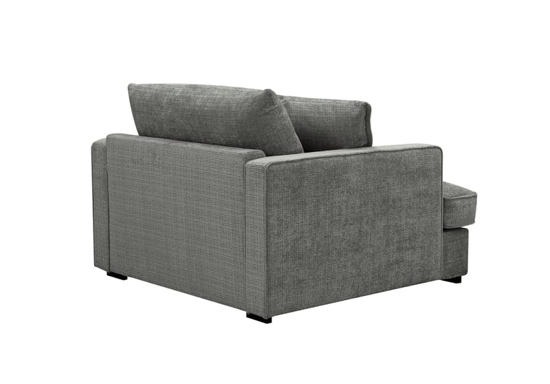 Rossita lyx Extra djup Fåtölj - Grå Chenille - Möbler - Stolar & fåtöljer - Fåtölj