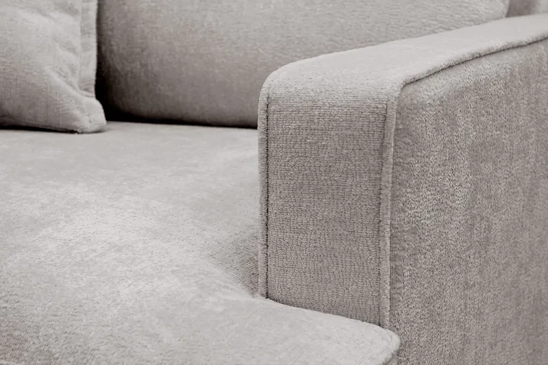 Rossita lyx Extra djup Fåtölj - Grå/Brun Chenille - Möbler - Stolar & fåtöljer - Fåtölj