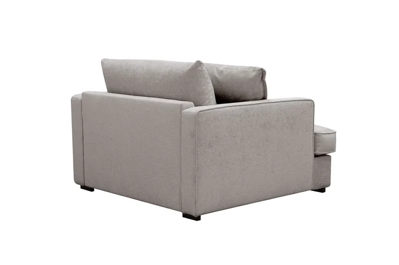 Rossita lyx Extra djup Fåtölj - Grå/Brun Chenille - Möbler - Stolar & fåtöljer - Fåtölj