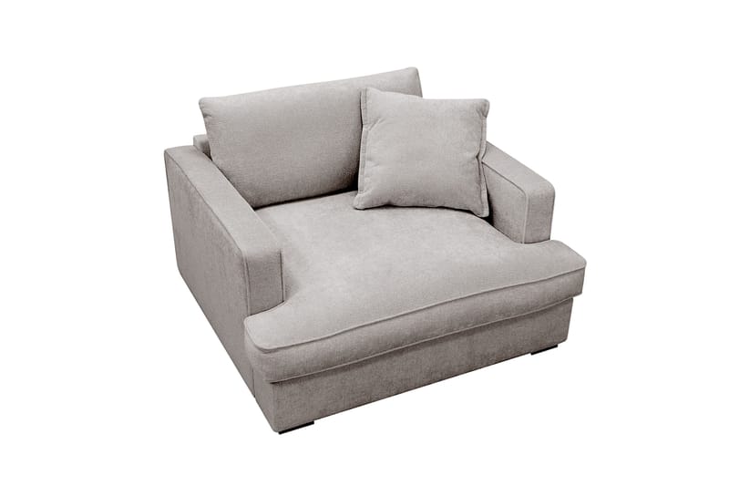 Rossita lyx Extra djup Fåtölj - Grå/Brun Chenille - Möbler - Stolar & fåtöljer - Fåtölj