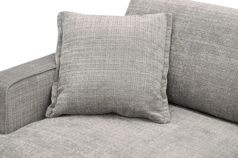 Rossita lyx Extra djup Fåtölj - Ljusgrå Chenille - Möbler - Stolar & fåtöljer - Fåtölj