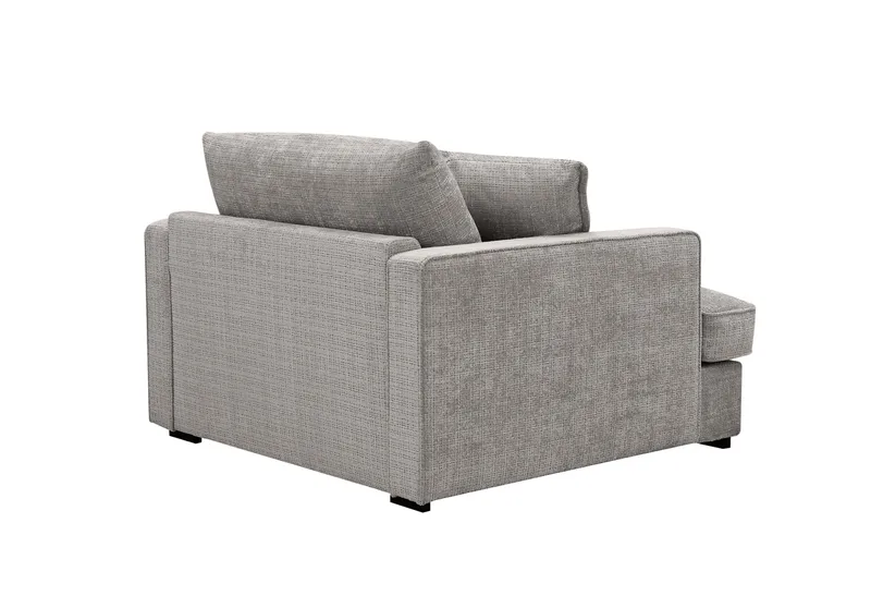 Rossita lyx Extra djup Fåtölj - Ljusgrå Chenille - Möbler - Stolar & fåtöljer - Fåtölj