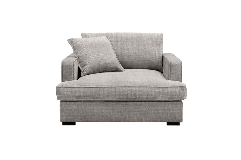 Rossita lyx Extra djup Fåtölj - Ljusgrå Chenille - Möbler - Stolar & fåtöljer - Fåtölj