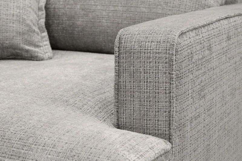 Rossita lyx Extra djup Fåtölj - Ljusgrå Chenille - Möbler - Stolar & fåtöljer - Fåtölj