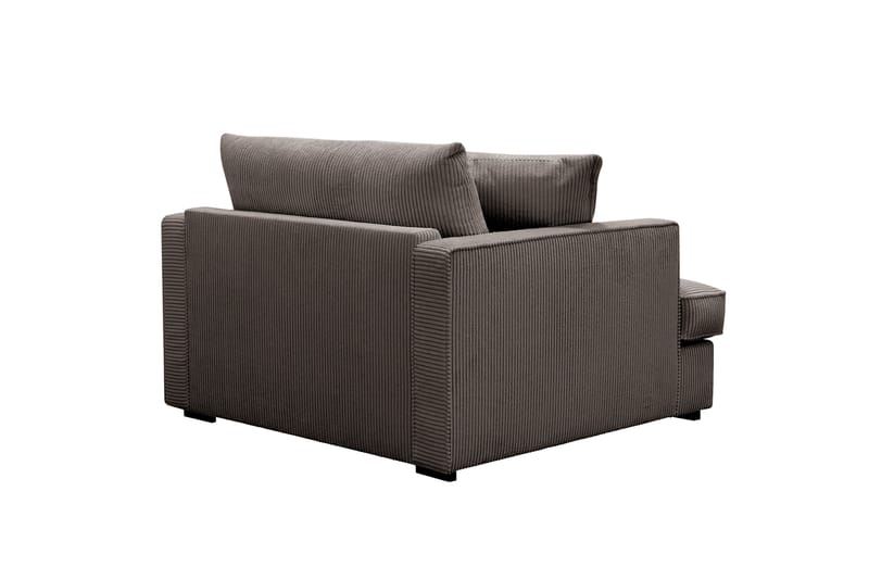 Rossita lyx Extra djup Fåtölj - Mörkgrå Manchester - Möbler - Stolar & fåtöljer - Fåtölj