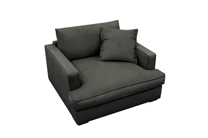 Rossita lyx Extra djup Fåtölj - Mörkgrön Manchester - Möbler - Stolar & fåtöljer - Fåtölj