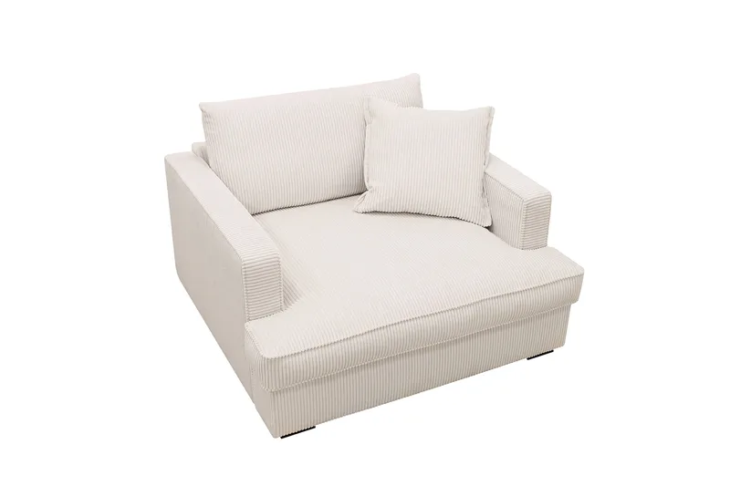 Rossita lyx Extra djup Fåtölj - Offwhite Manchester - Möbler - Stolar & fåtöljer - Fåtölj