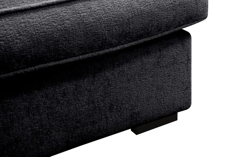 Rossita lyx Extra djup Fåtölj - Svart Chenille - Möbler - Stolar & fåtöljer - Fåtölj