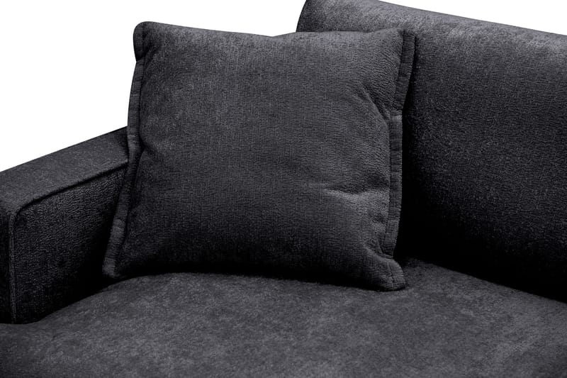 Rossita lyx Extra djup Fåtölj - Svart Chenille - Möbler - Stolar & fåtöljer - Fåtölj