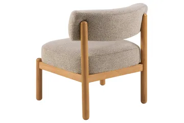 Sahana Loungefåtölj - Beige - Möbler - Stolar & fåtöljer - Fåtölj - Fåtölj utan armstöd