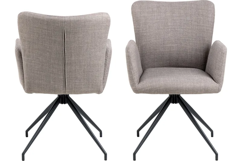 Salu Karmstol - Brun - Möbler - Stolar & fåtöljer - Matstol & köksstol