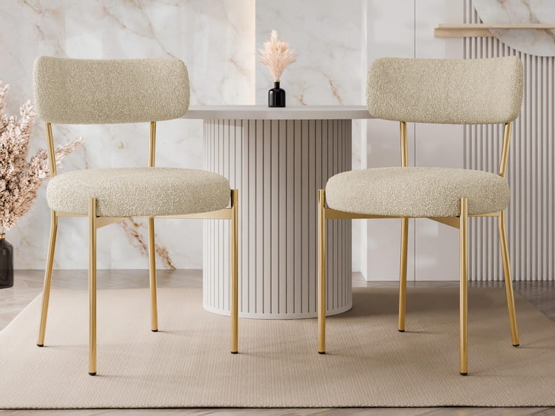 Salvenn Matstol 2-pack - Beige - Möbler - Stolar & fåtöljer - Matstol & köksstol