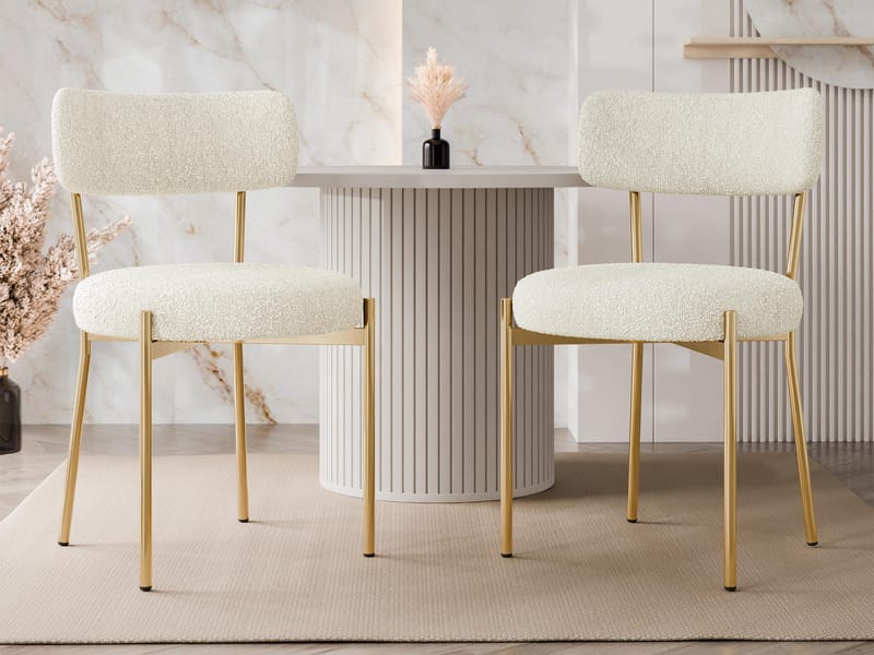 Salvenn Matstol 2-pack - Beige - Möbler - Stolar & fåtöljer - Matstol & köksstol