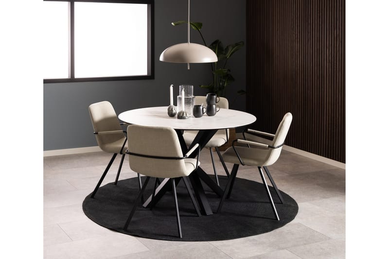 Samoti Karmstol - Beige - Möbler - Stolar & fåtöljer - Matstol & köksstol