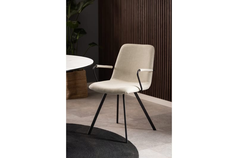 Samoti Karmstol - Beige - Möbler - Stolar & fåtöljer - Matstol & köksstol