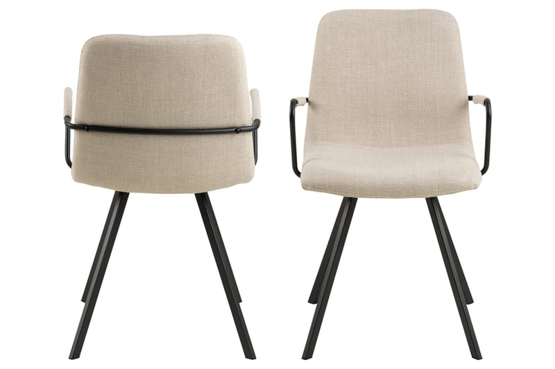 Samoti Karmstol - Beige - Möbler - Stolar & fåtöljer - Matstol & köksstol