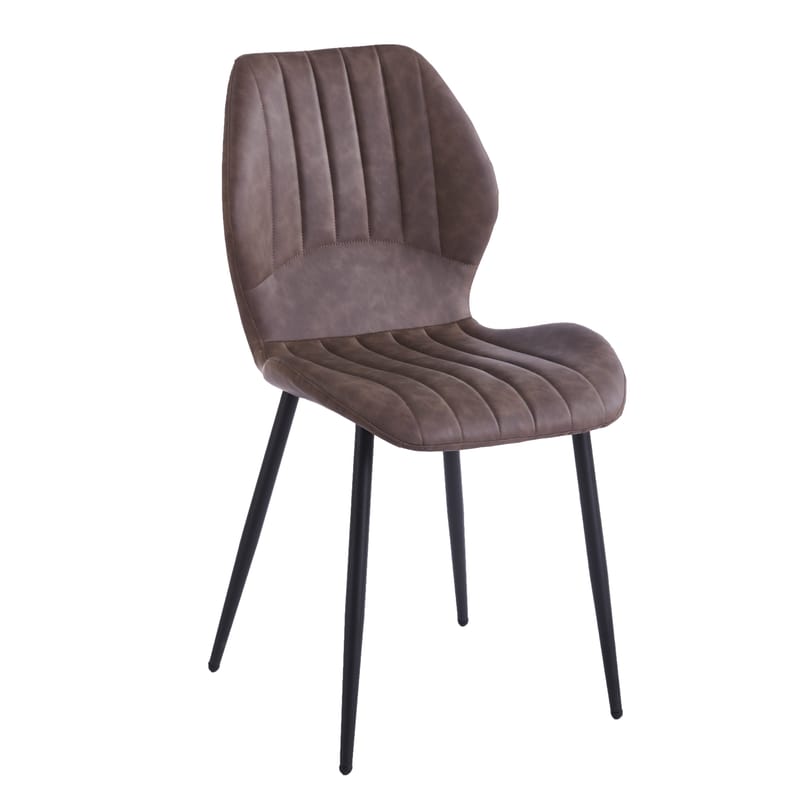 Santos matstol - Brun/svart - Brun/svart - Möbler - Stolar & fåtöljer - Matstol & köksstol