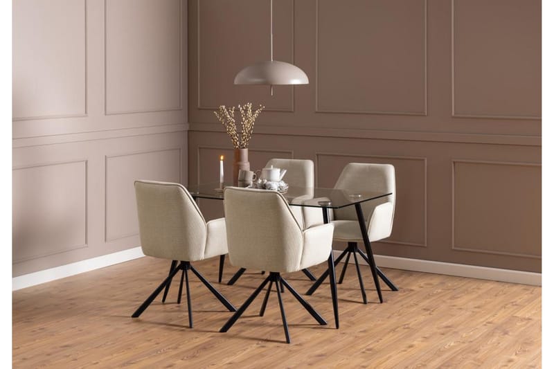 Sapana Karmstol - Beige - Möbler - Stolar & fåtöljer - Matstol & köksstol