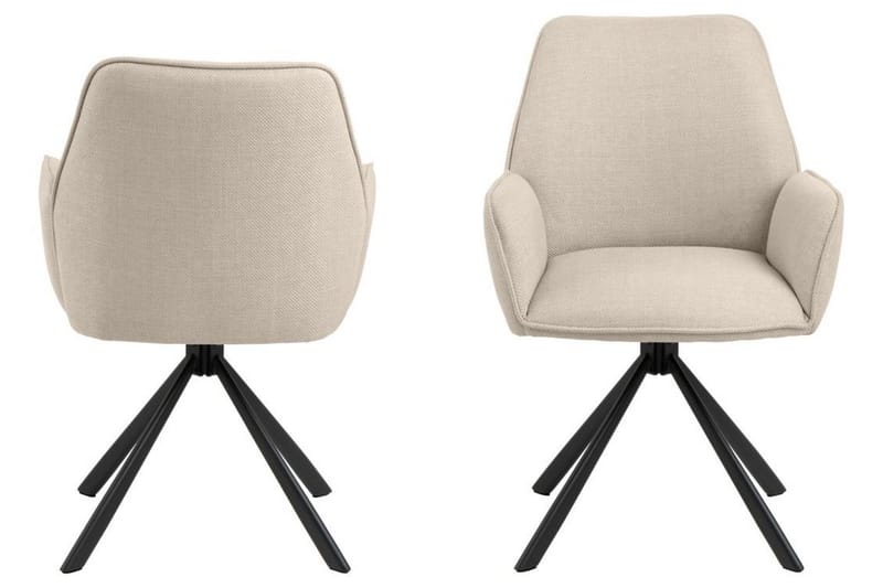 Sapana Karmstol - Beige - Möbler - Stolar & fåtöljer - Matstol & köksstol