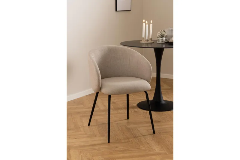 Sarad Karmstol - Beige - Möbler - Stolar & fåtöljer - Matstol & köksstol