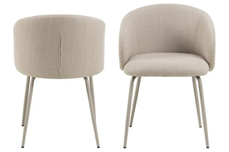 Sarad Karmstol - Beige - Möbler - Stolar & fåtöljer - Matstol & köksstol