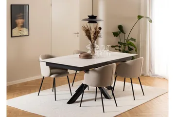 Sarad Karmstol - Beige - Möbler - Stolar & fåtöljer - Matstol & köksstol