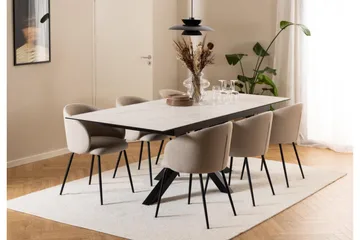 Sarad Karmstol - Beige - Möbler - Stolar & fåtöljer - Matstol & köksstol