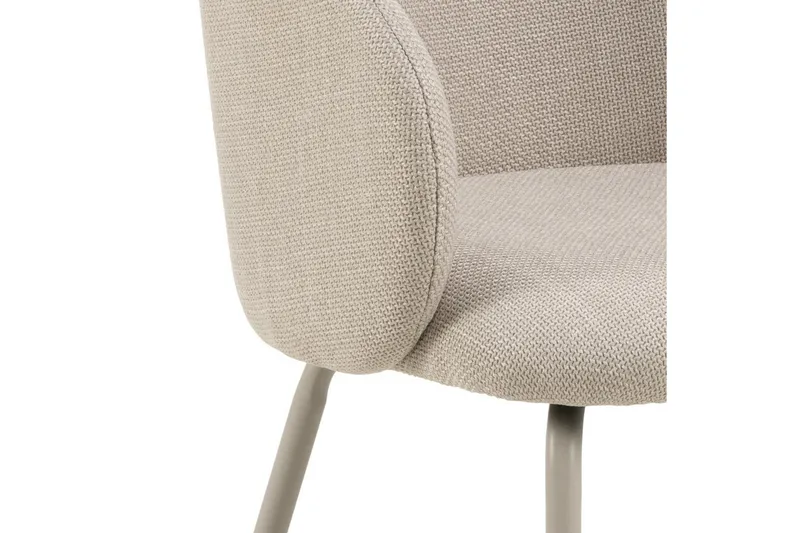 Sarad Karmstol - Beige - Möbler - Stolar & fåtöljer - Matstol & köksstol