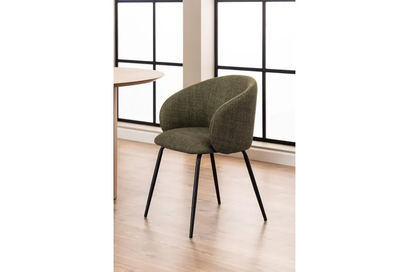 Sarad Karmstol - Grön - Möbler - Stolar & fåtöljer - Matstol & köksstol