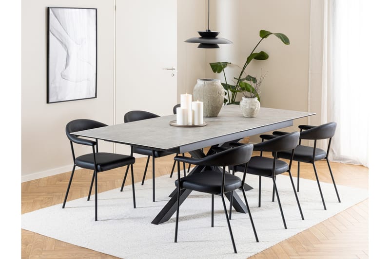 Sardo Karmstol - Svart - Möbler - Stolar & fåtöljer - Matstol & köksstol