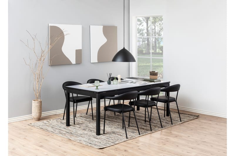 Sardo Karmstol - Svart - Möbler - Stolar & fåtöljer - Matstol & köksstol