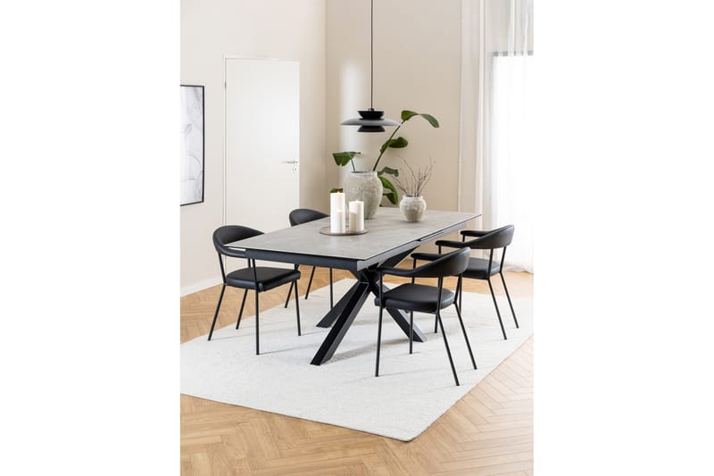 Sardo Karmstol - Svart - Möbler - Stolar & fåtöljer - Matstol & köksstol