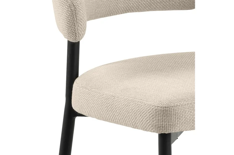 Sawako Matstol - Beige/Svart - Möbler - Stolar & fåtöljer - Matstol & köksstol