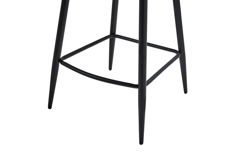 Set med 2 barstolar Amity - Grön, Svart - Möbler - Stolar & fåtöljer - Barstol & barpall