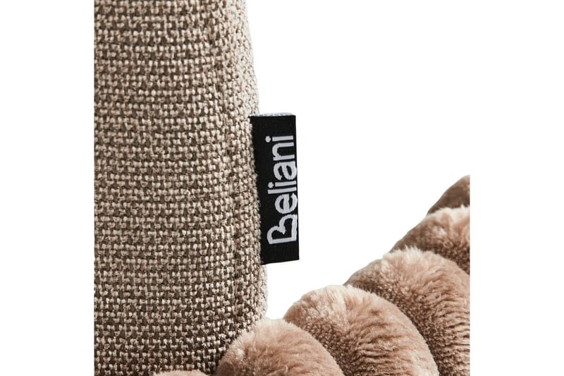 Set med 2 barstolar Amity - Taupe, svart, brun - Möbler - Stolar & fåtöljer - Barstol & barpall